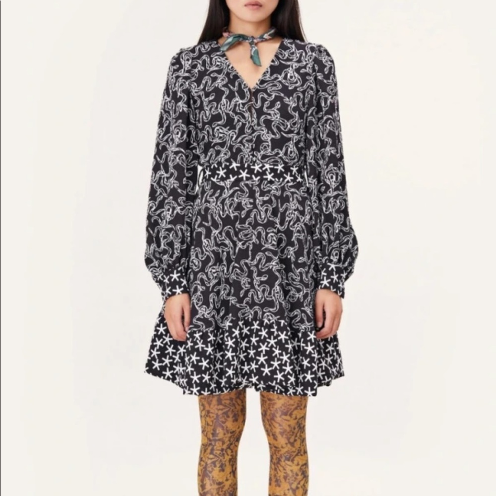 Stine Goya Snake Dress EUC Size Medium